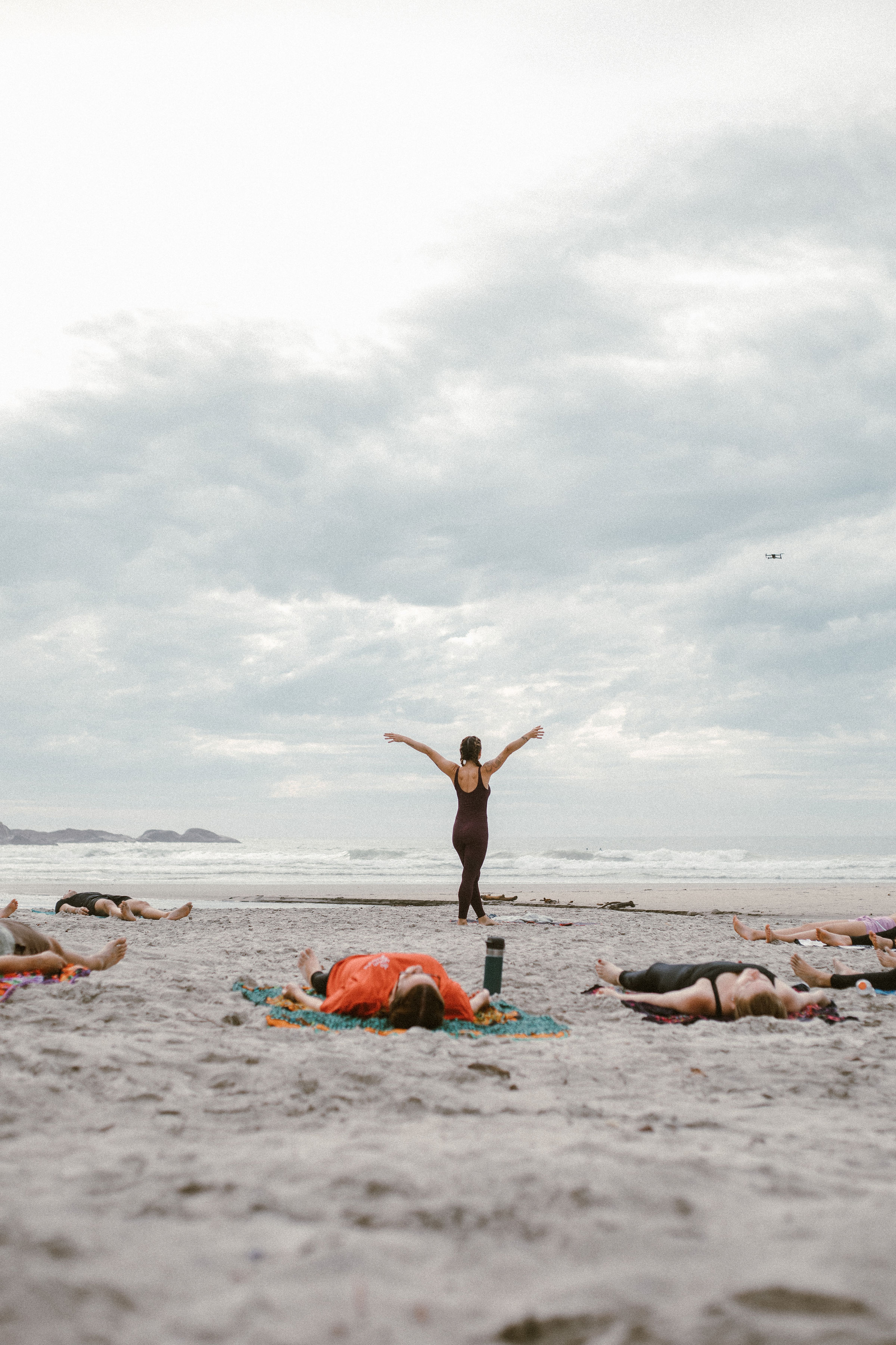 Yoga na praia